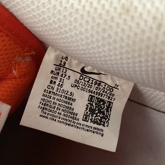 Men's Air Force 1 BE KIND ‘07 Size 13 - Picture 4 of 4